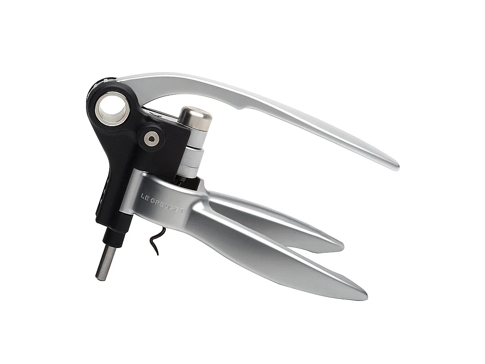 Tire-bouchon à levier et coupe-capsule