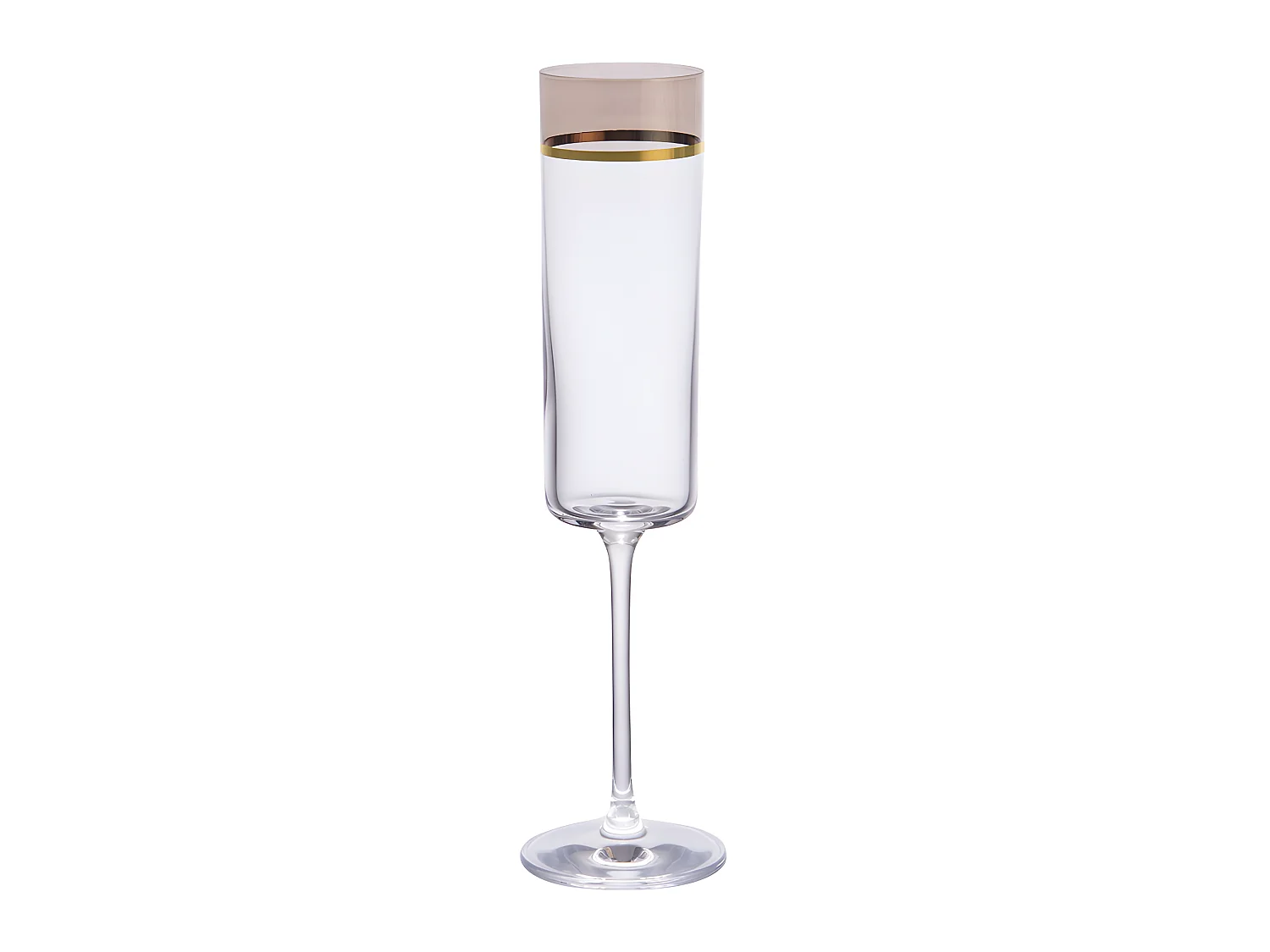Flûte à champagne Exter or 17 cl (lot de 6)