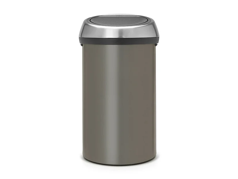 Poubelle Touch Bin 60 l platinum Code H
