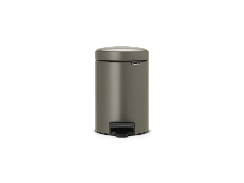 Poubelle à pédale Newicon 3 l platinum Code A