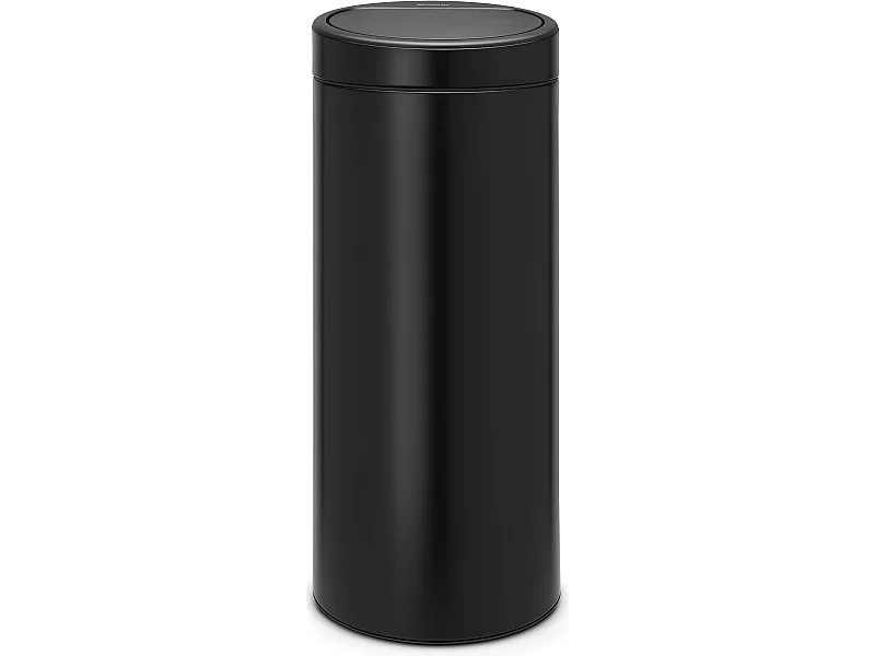 Touch bin New 30 l noir mat Code G