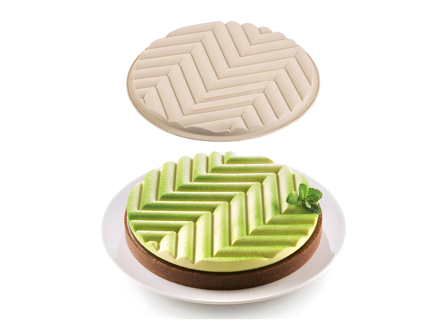 Kit tarte grafique 25 cm