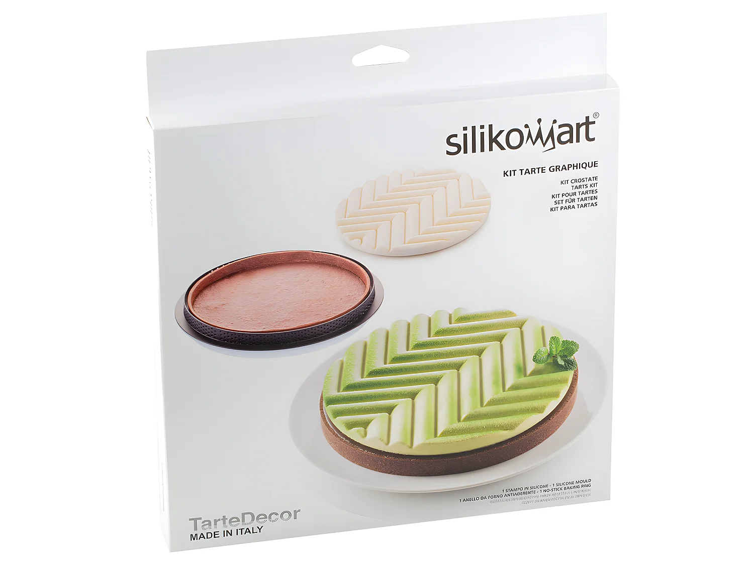 Kit tarte grafique 25 cm