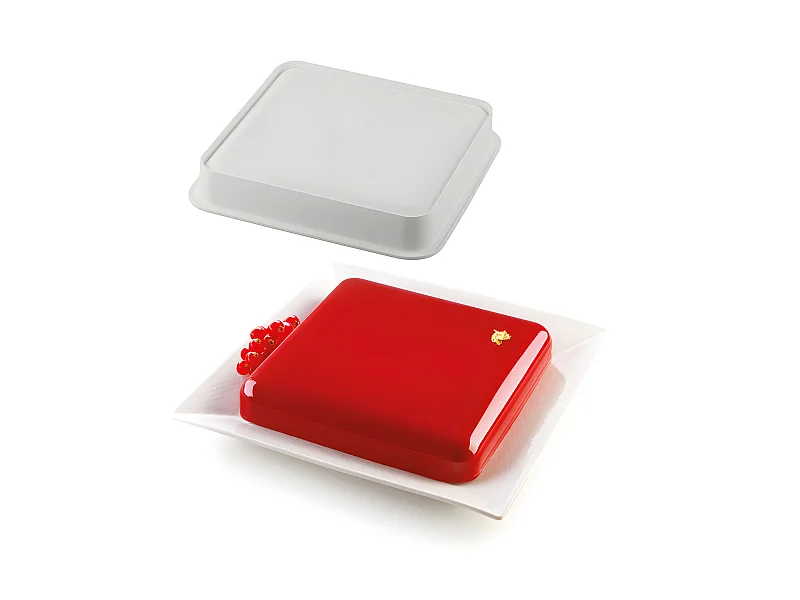 Moule en silicone Carré Quadro 21 cm