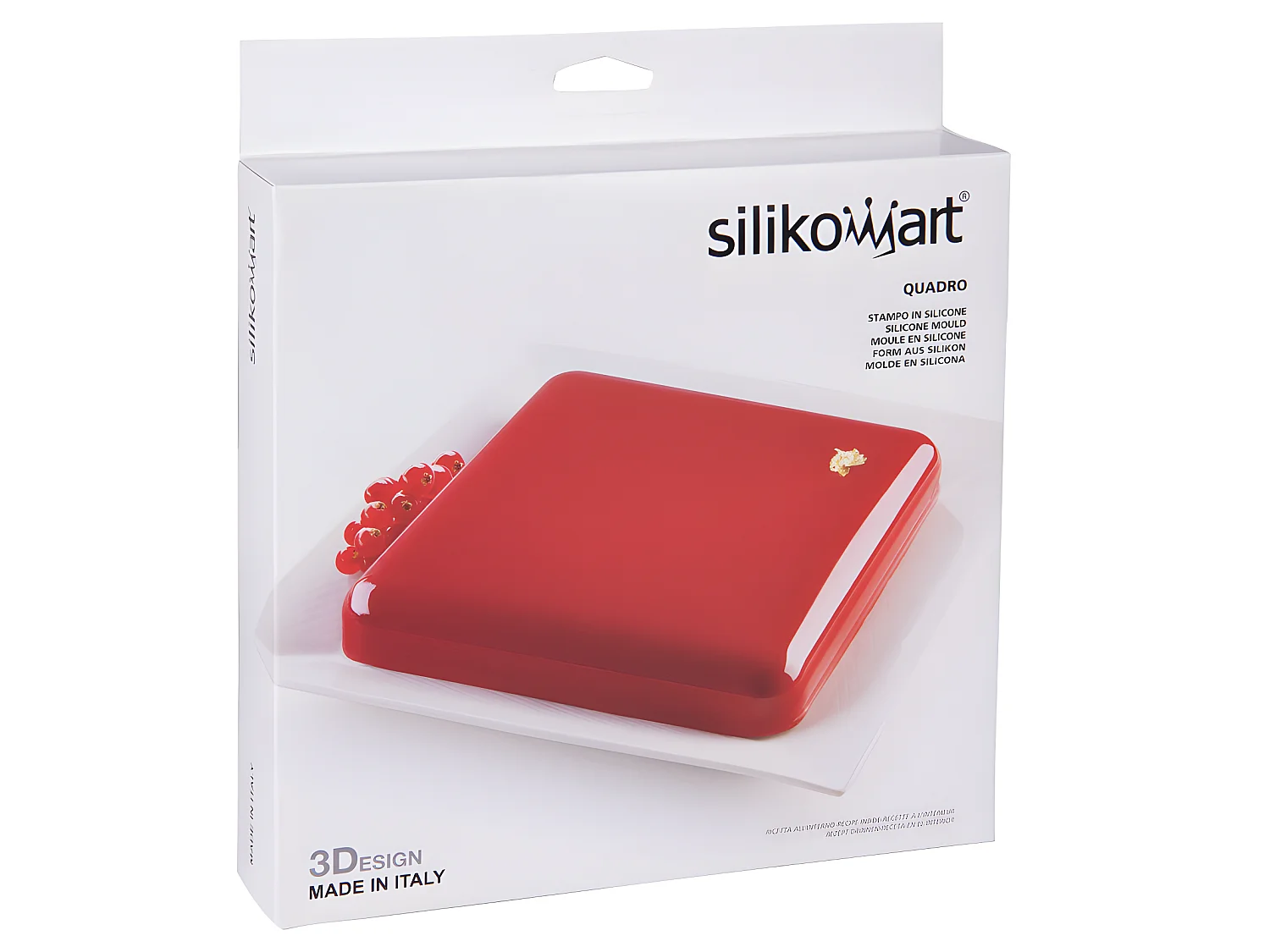 Moule en silicone Carré Quadro 21 cm