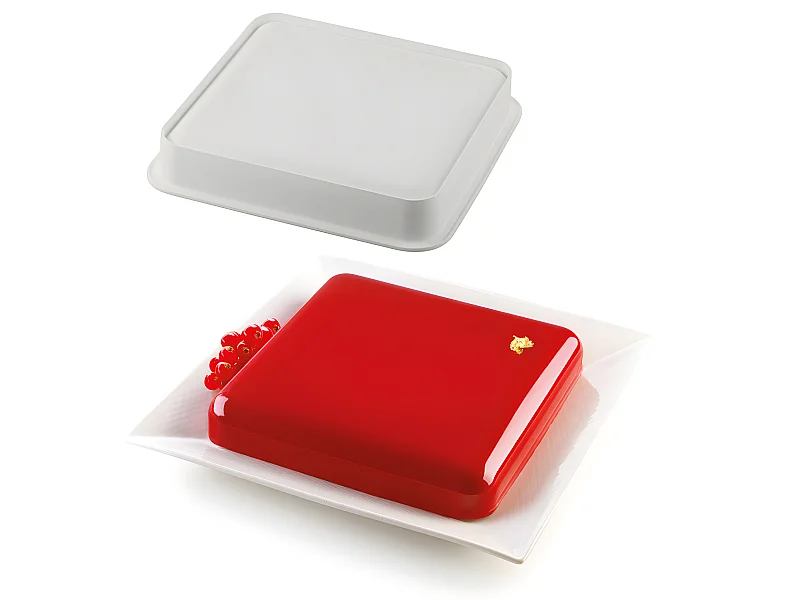 Moule en silicone Carré Quadro 21 cm