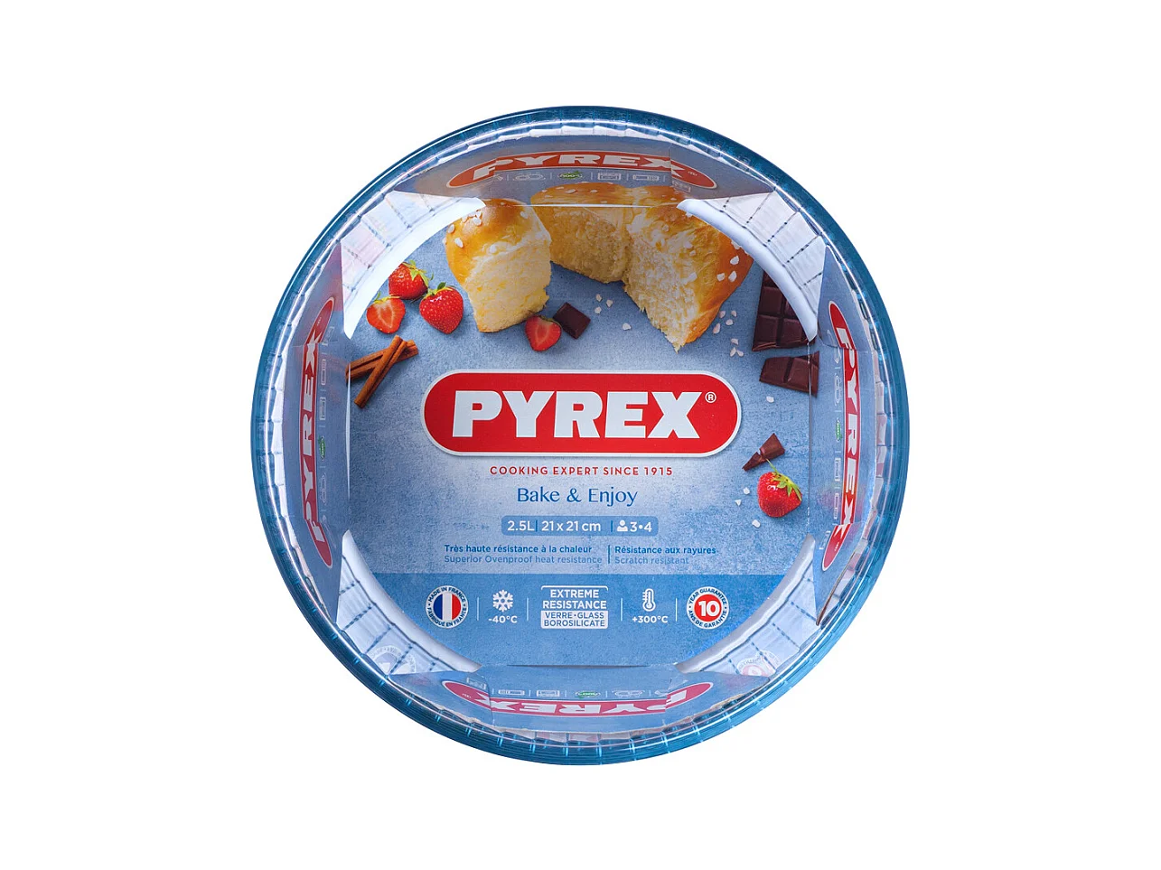 Pyrex Moule à soufflé 21cm verre - 833b000/5044