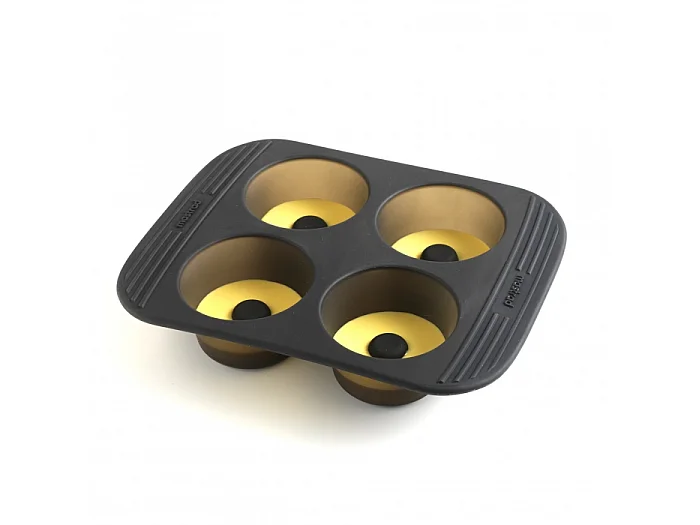 Moule pour 4 babas en silicone