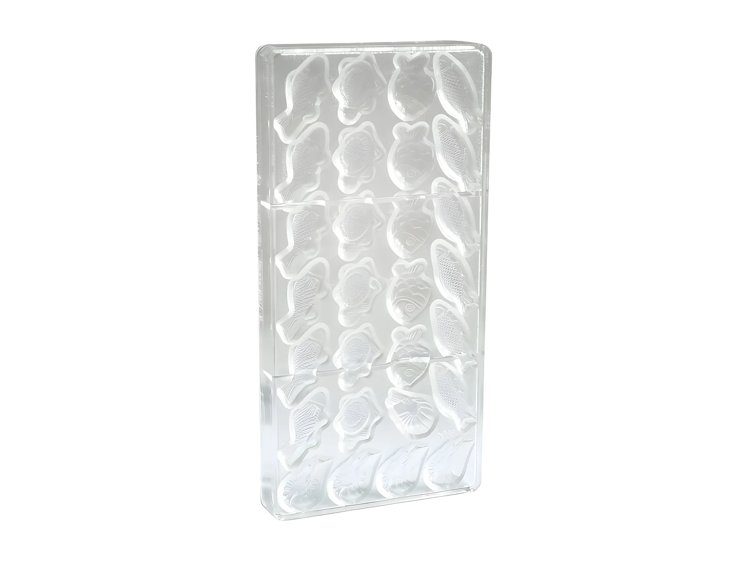 Moule rigide chocolats friture