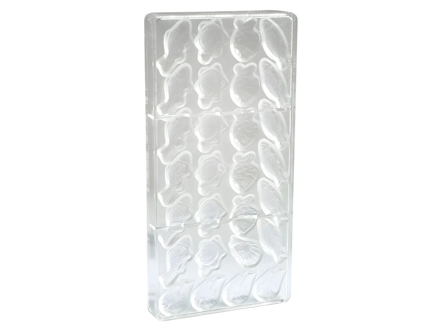 Moule rigide chocolats friture