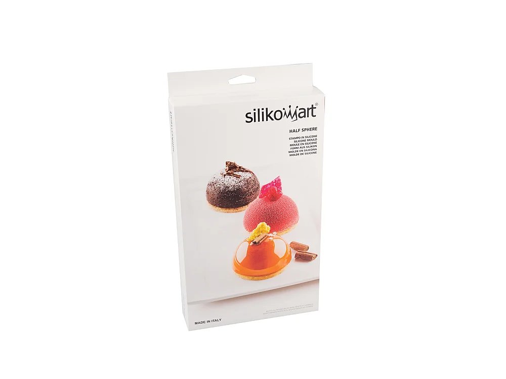 SF 002 HALF SPHERES - MOULE SILICONE D7/H3.5CM