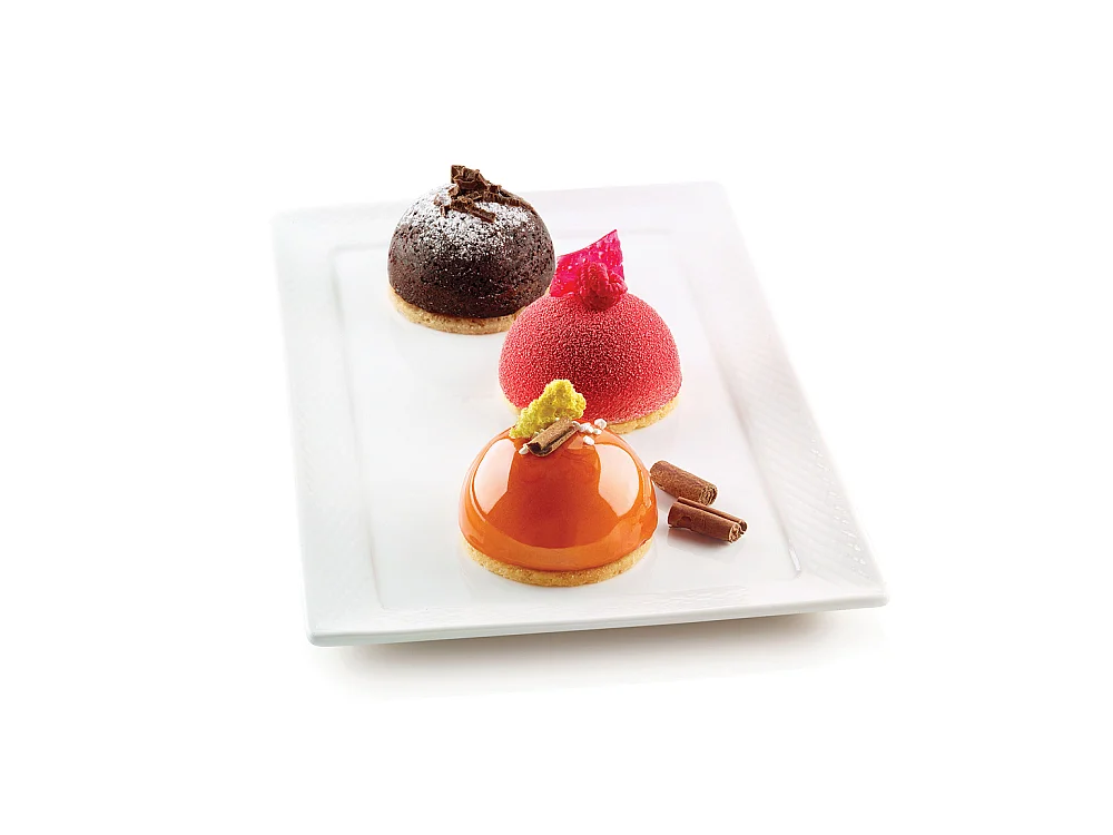 SF 002 HALF SPHERES - MOULE SILICONE D7/H3.5CM