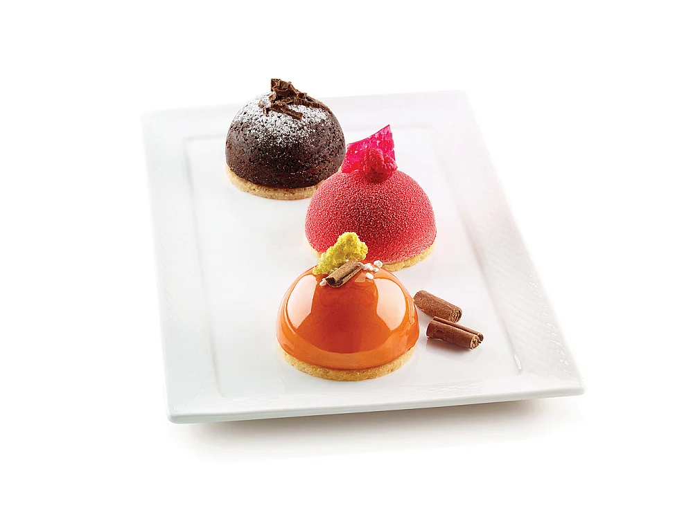 SF 002 HALF SPHERES - MOULE SILICONE D7/H3.5CM