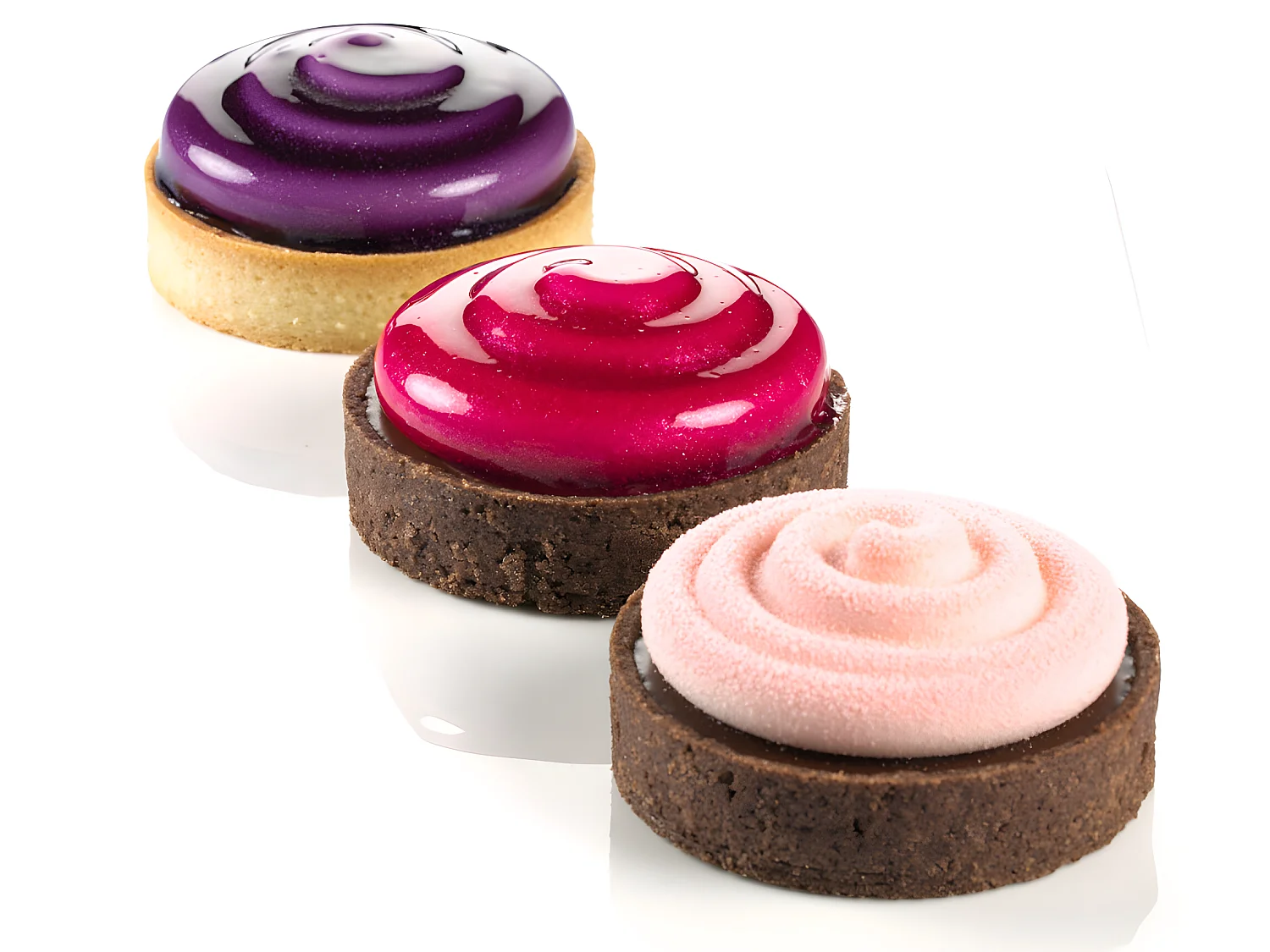 Moule 6 tartelettes twist