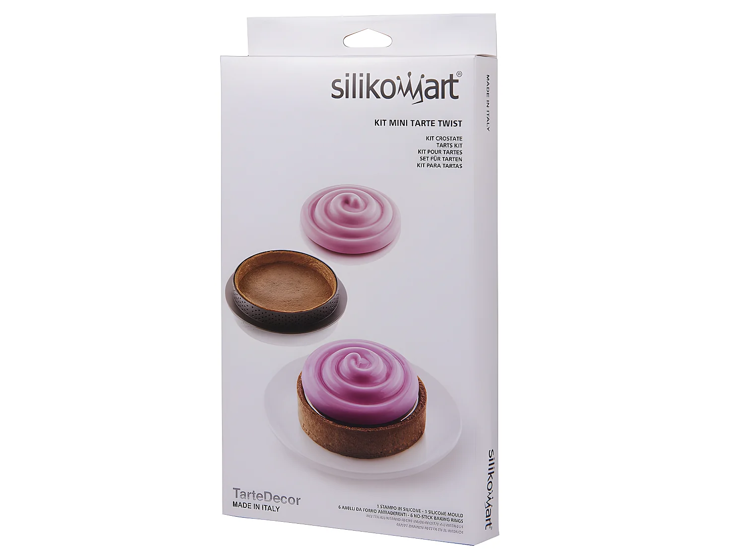 Moule 6 tartelettes twist