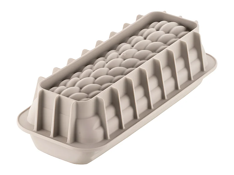 Moule bûche en silicone quenelle