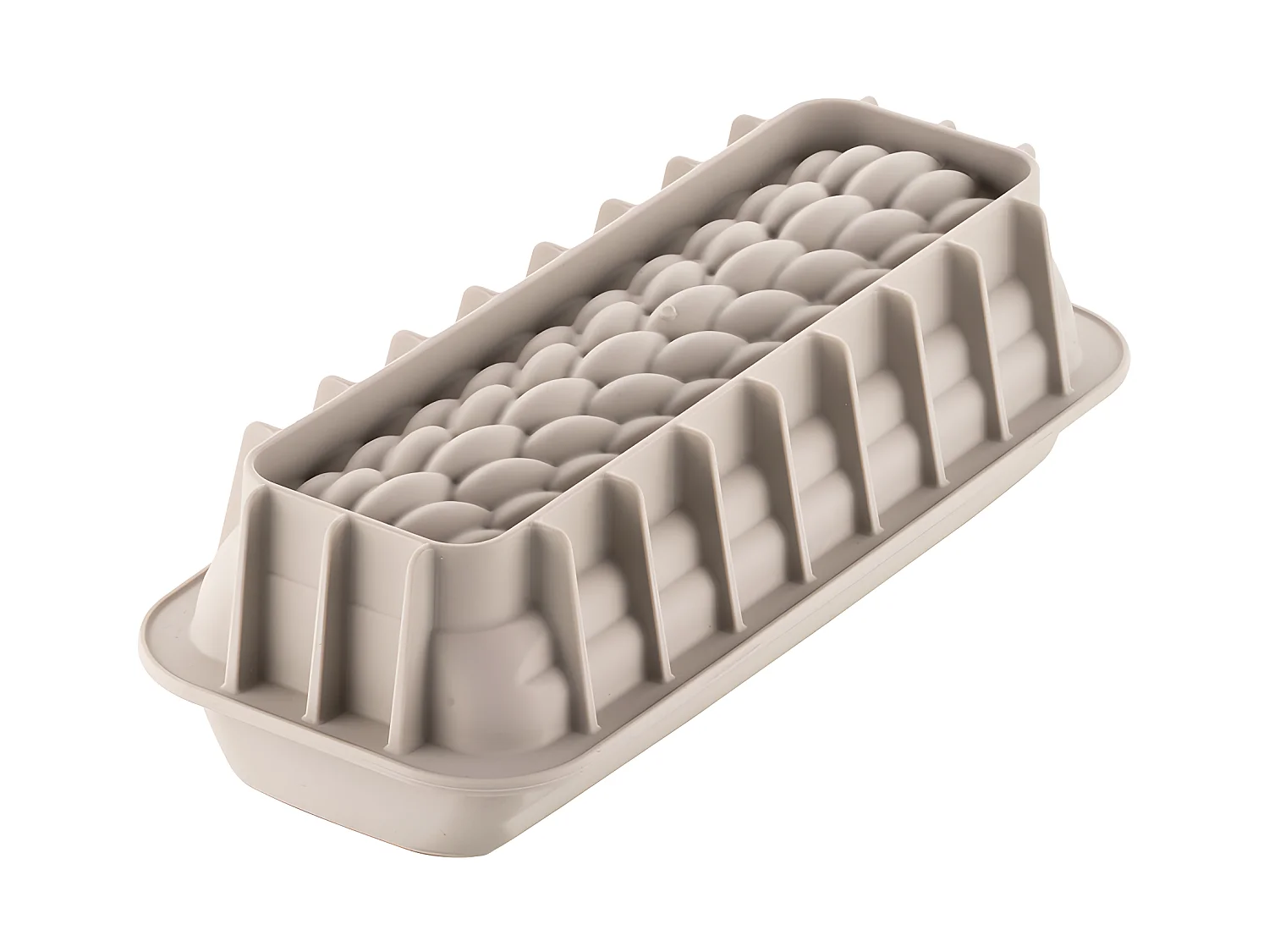 Moule bûche en silicone quenelle