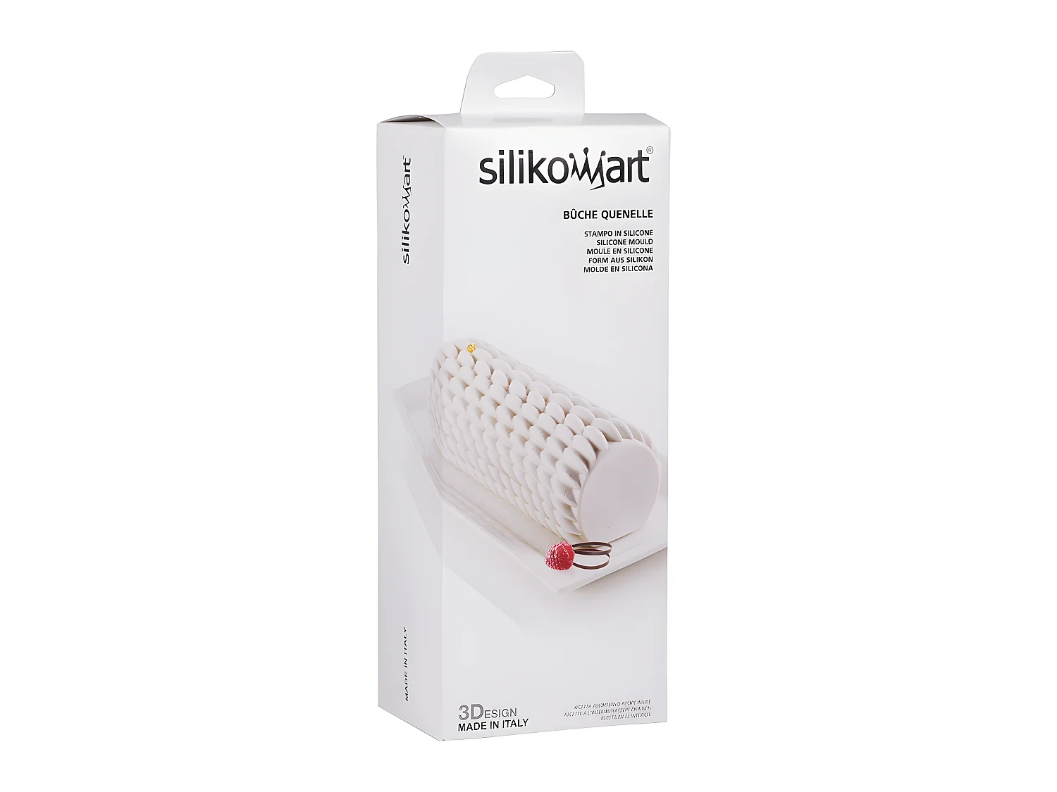 Moule bûche en silicone quenelle