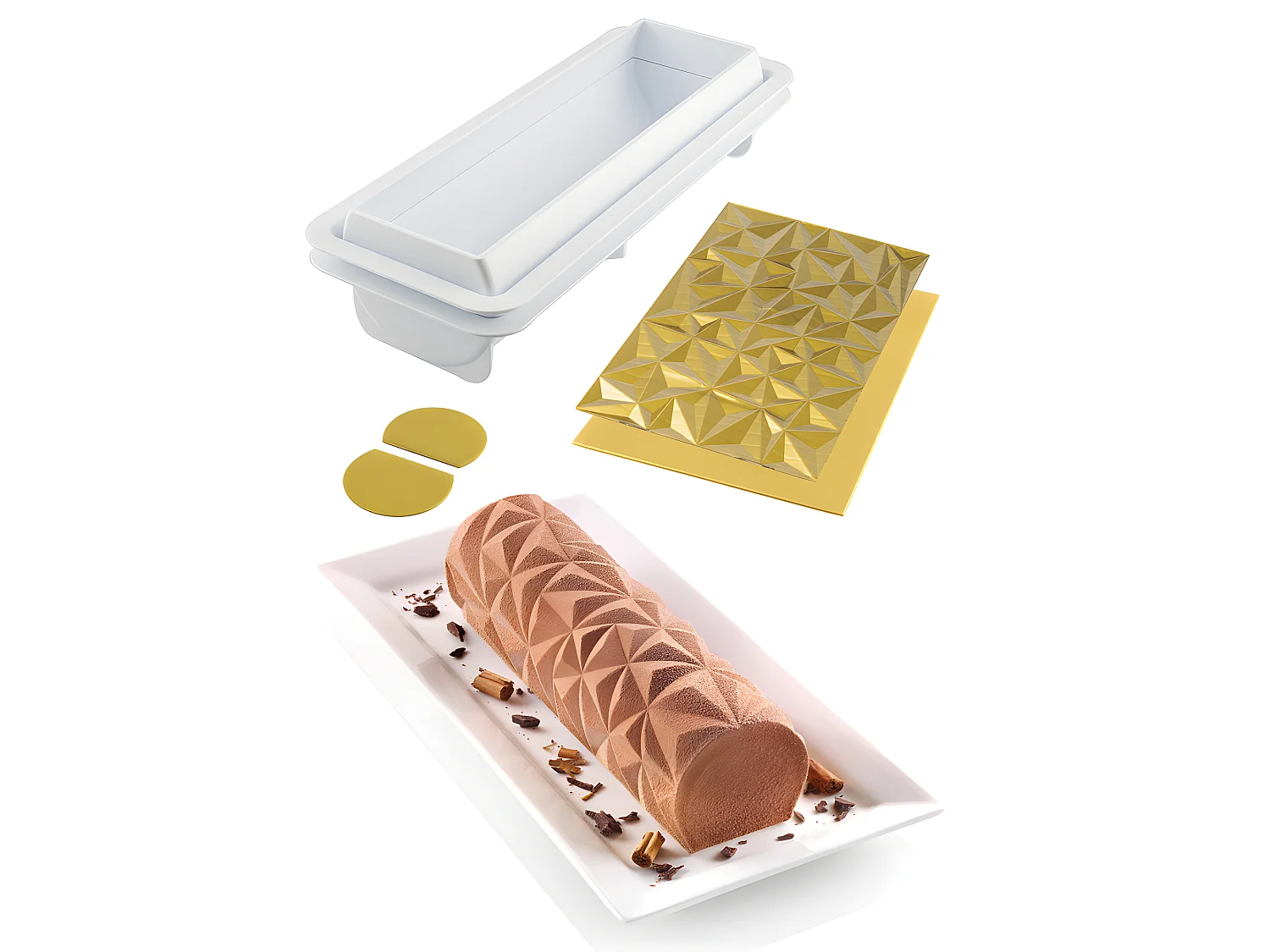 Kit buche Diamant 25 cm