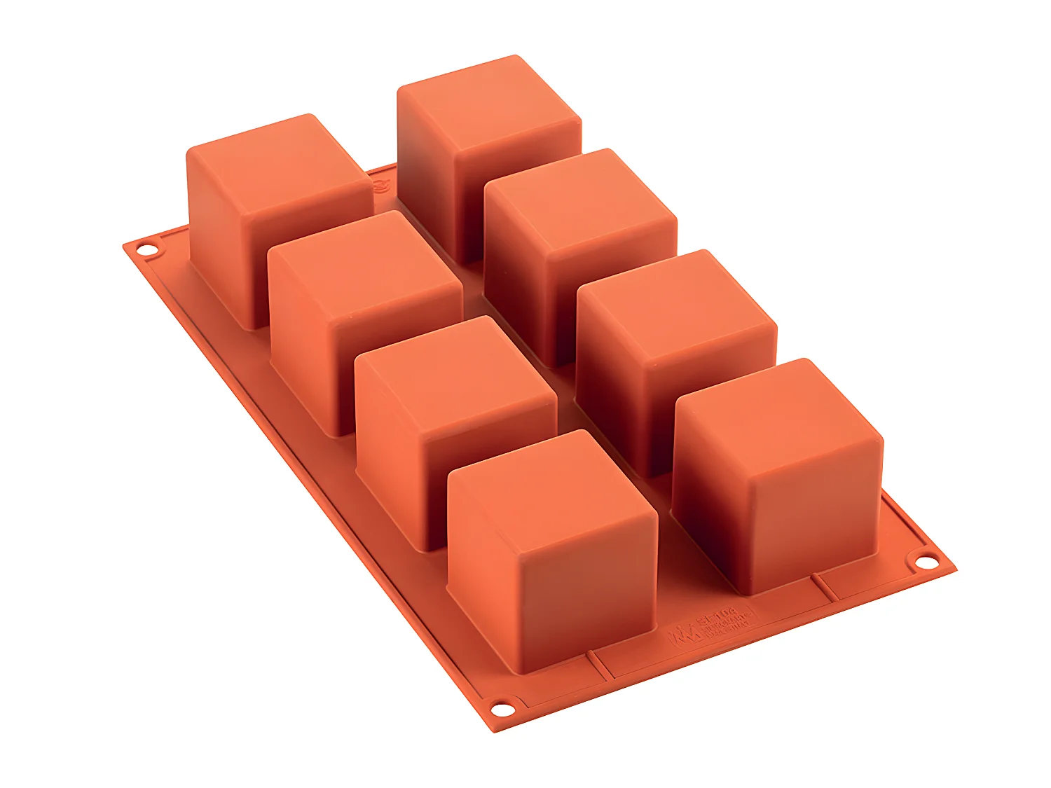 Moule en silicone 8 cubes 5x5 cm