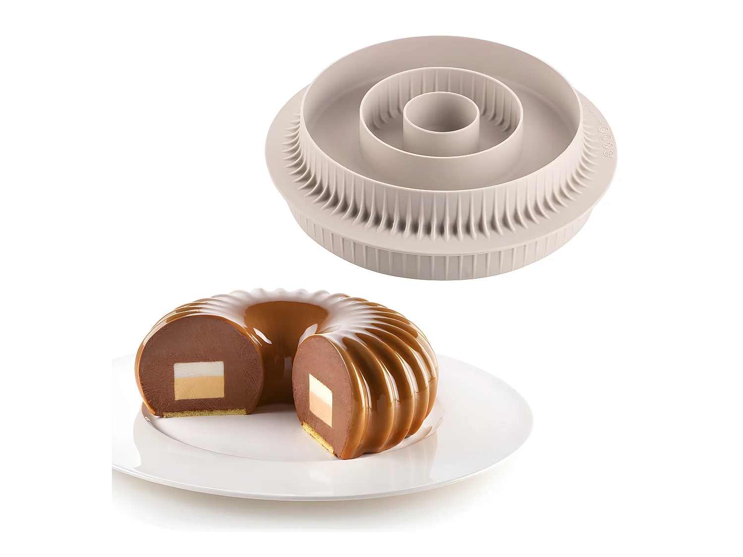 Moule pour insert rond multiple