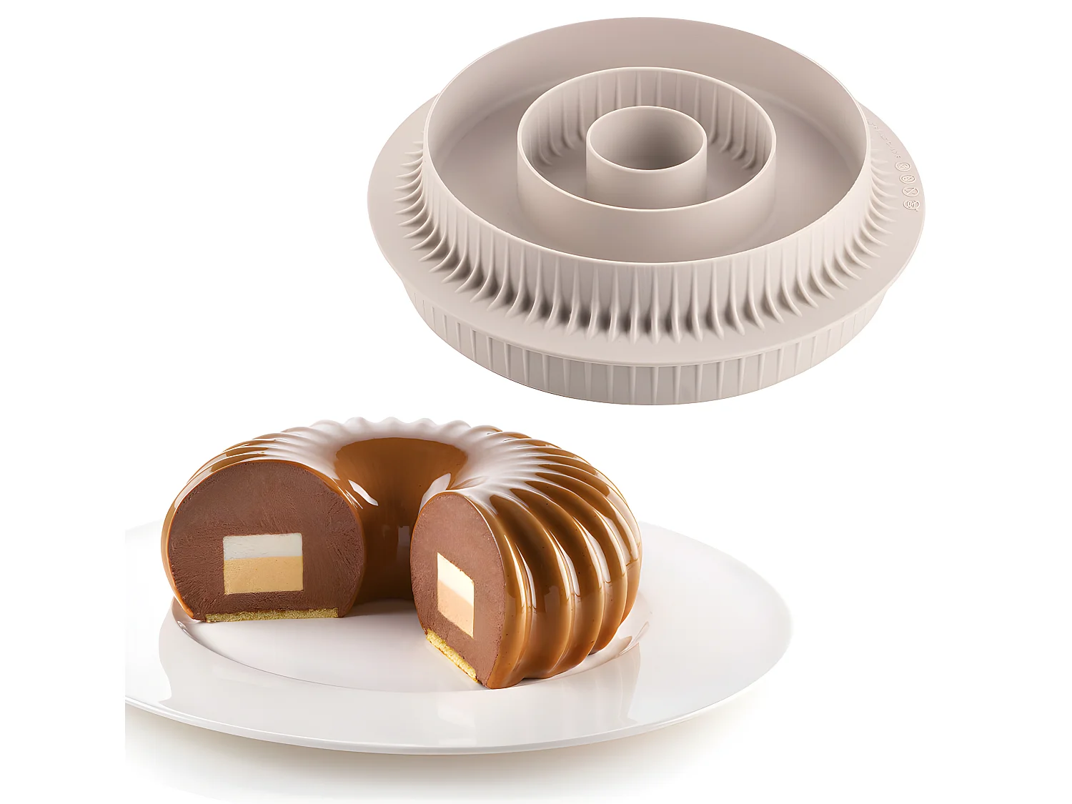 Moule pour insert rond multiple