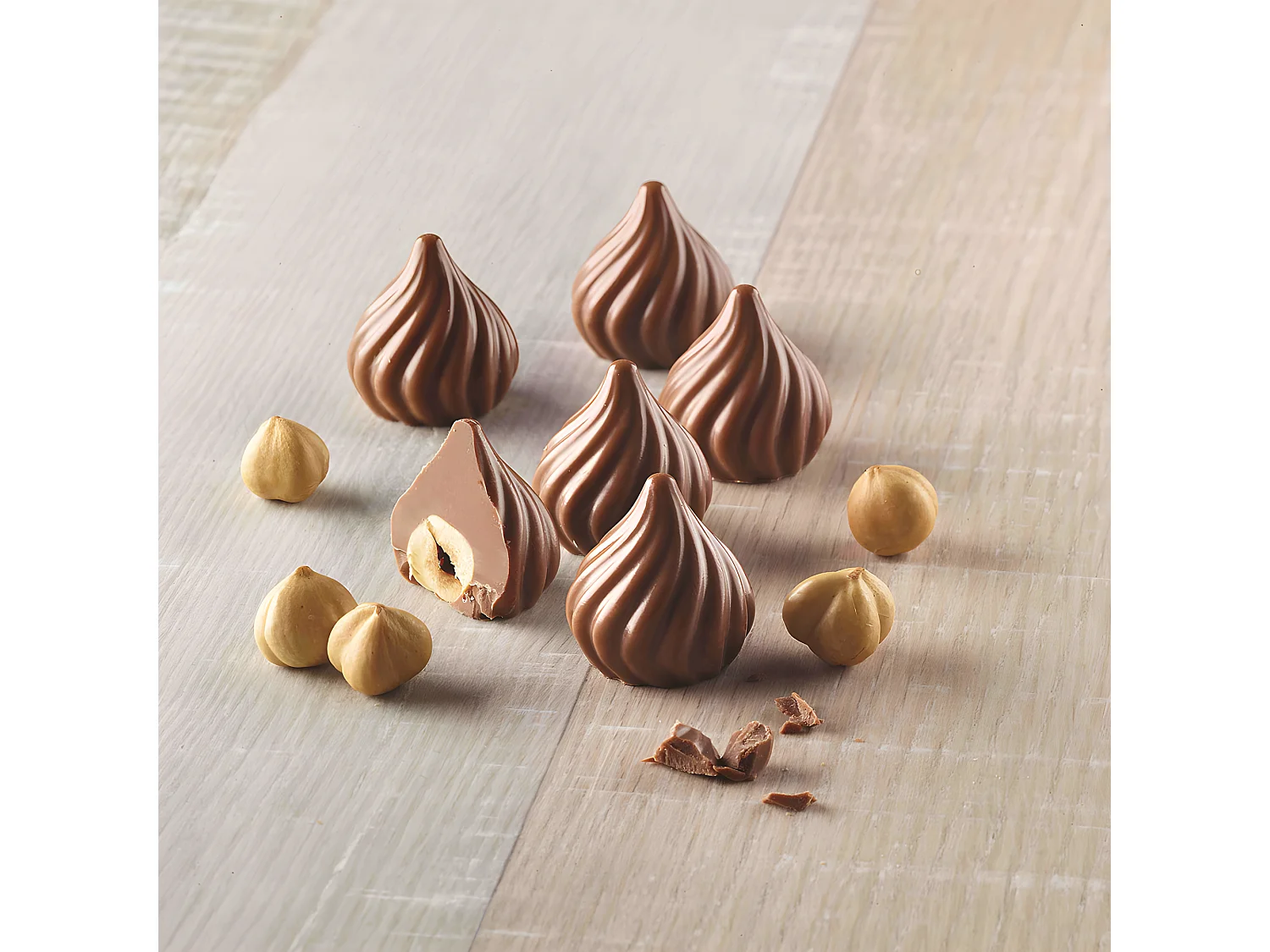 Moule en silicone pour 15 Chocoflame 2,7 cm