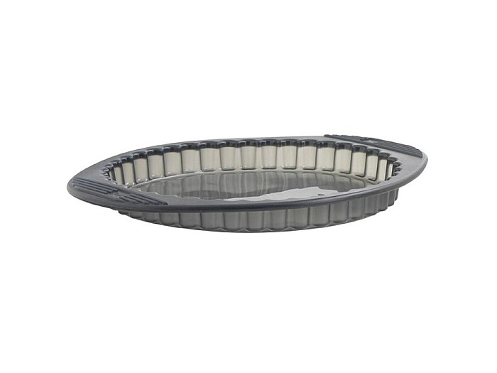 Lot De 2 Moules à Tarte En Silicone Souple 26,5 Cm – Antiadhésif, Lavable, Pour Gâteaux, Quiches, Cheesecake