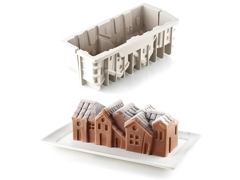 Kit bûche winter village