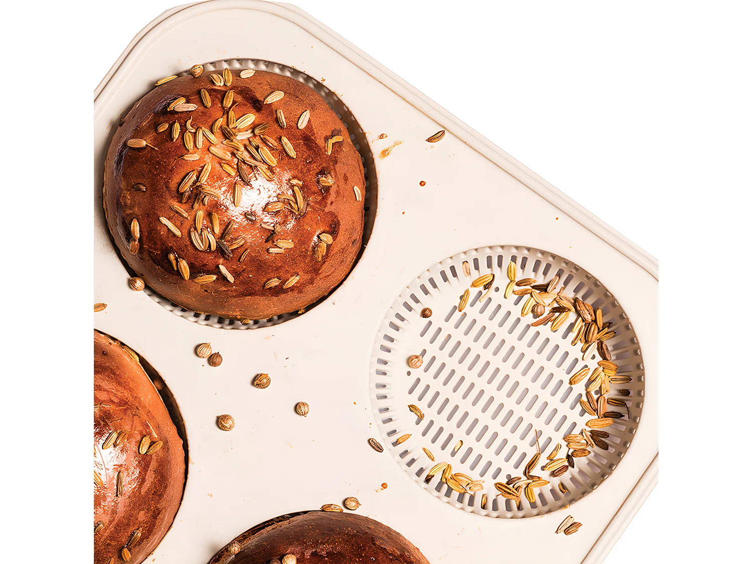 Moule 6 pain burger 8 cm