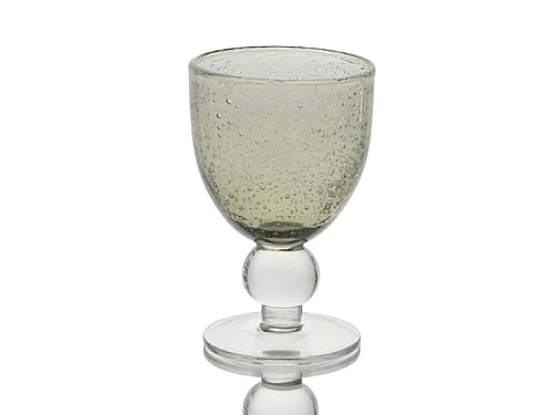 Verre à vin Bulle 24 cl gris (lot de 6)