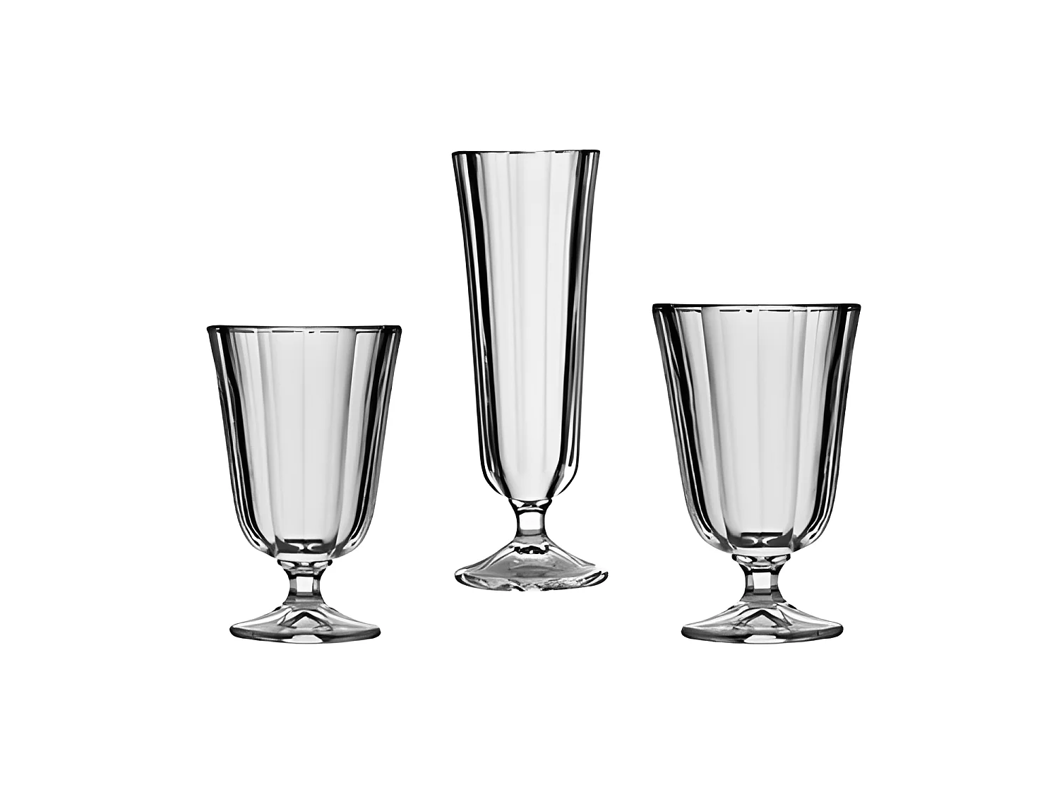 Service de verres 18 pièces Ana