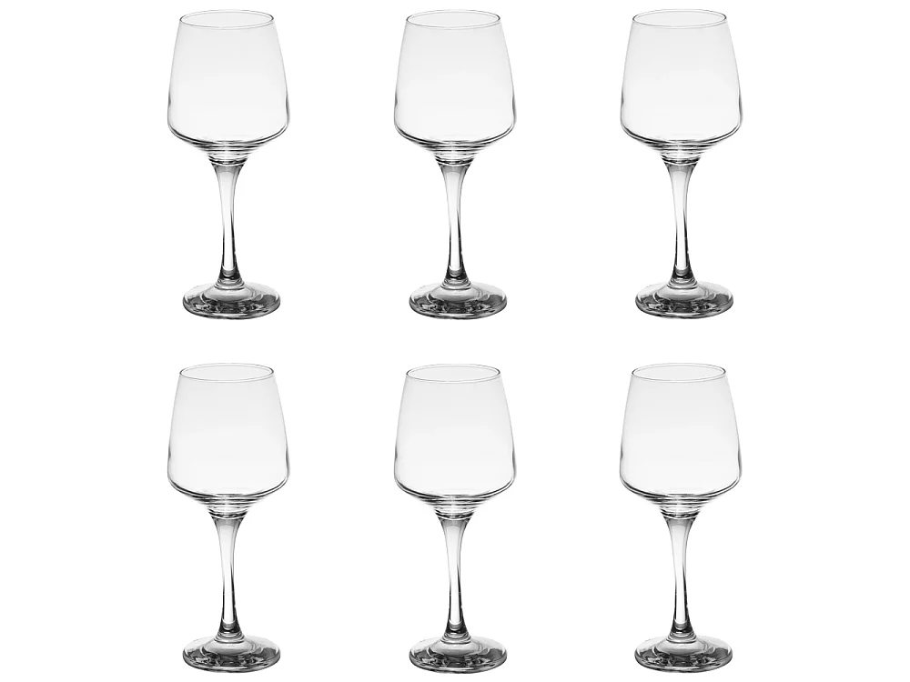 Boîte de 6 verres à eau lal 33 cl