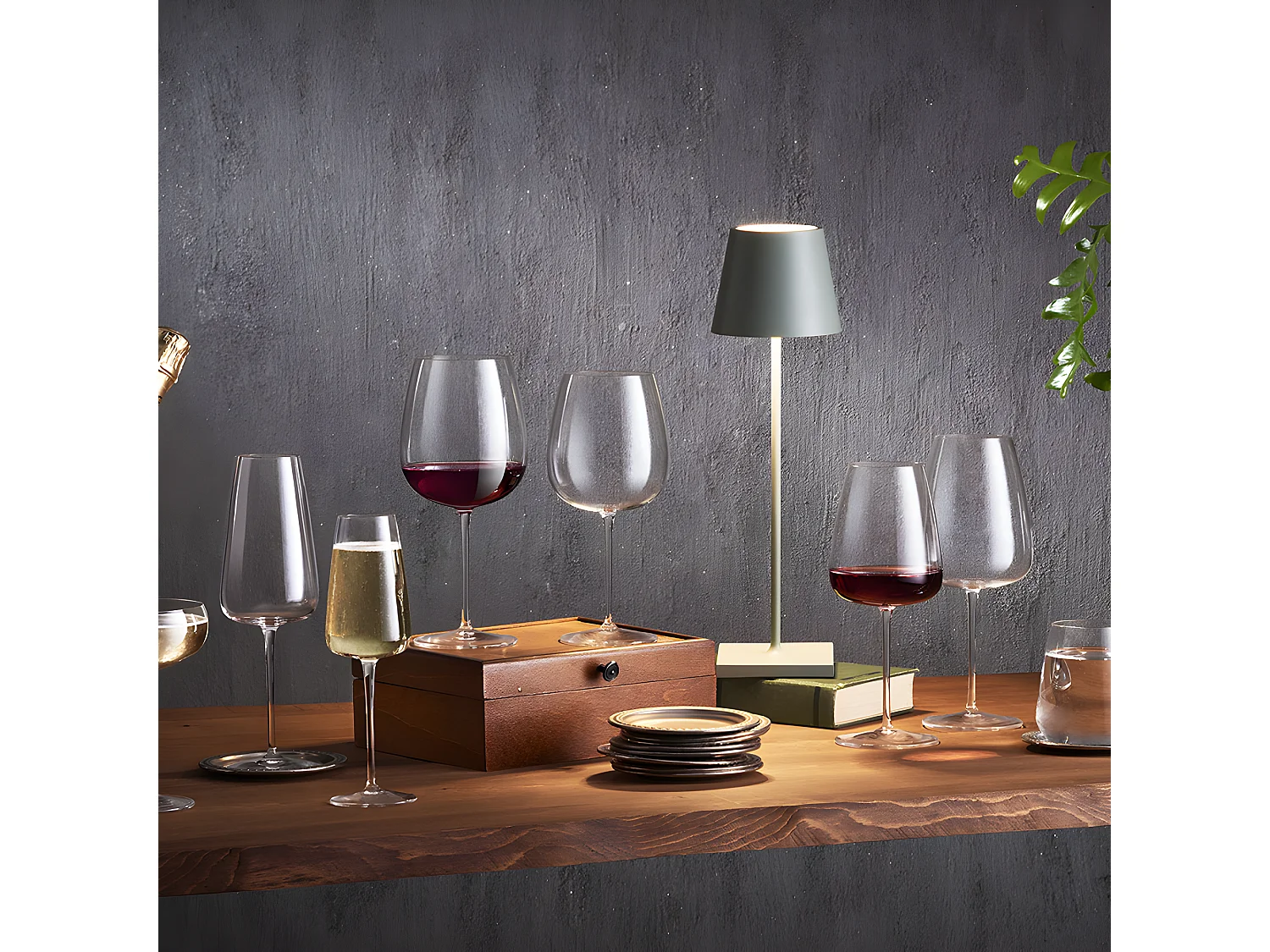 Boîte de 6 verres à pied Meravigliosi 35 cl