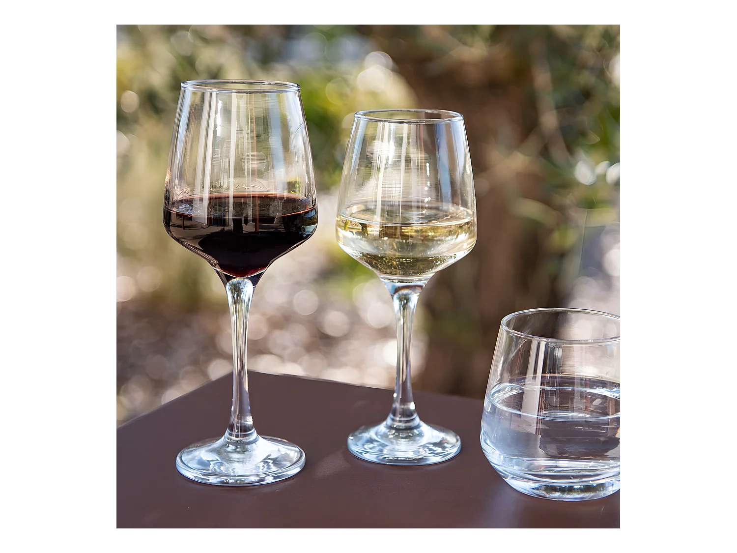 Boîte de 6 verres à pied Cépages 33 cl