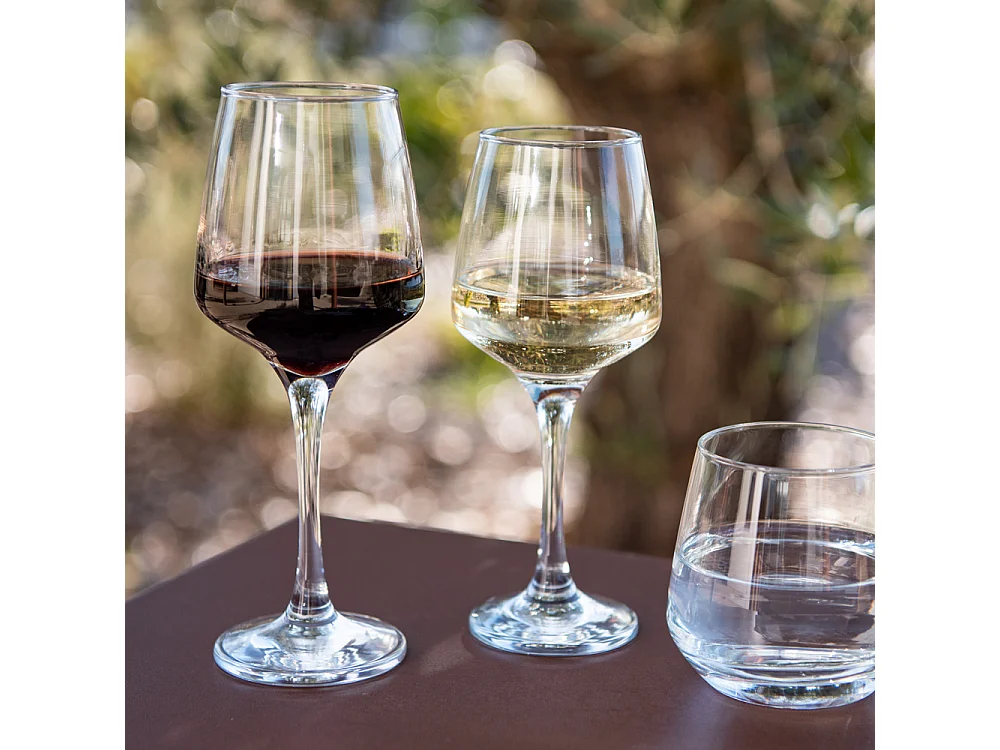 Boîte de 6 verres à pied Cépages 29,5 cl