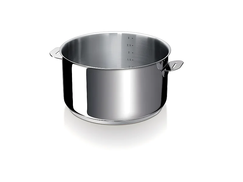 Corps de casserole Evolution 1,5 l en inox
