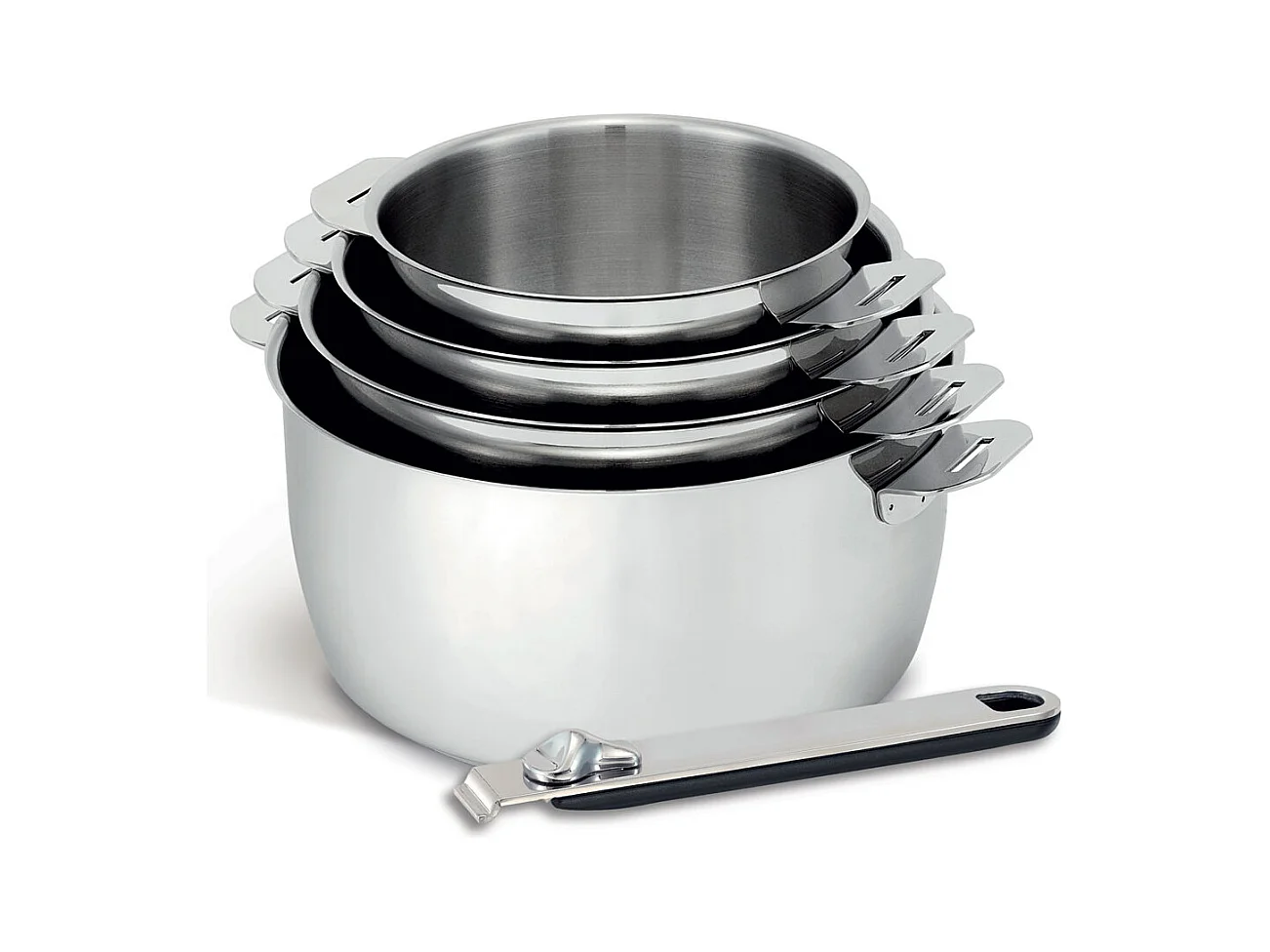 Beka Série de 4 casseroles inox 14/16/18/20cm - 12566964