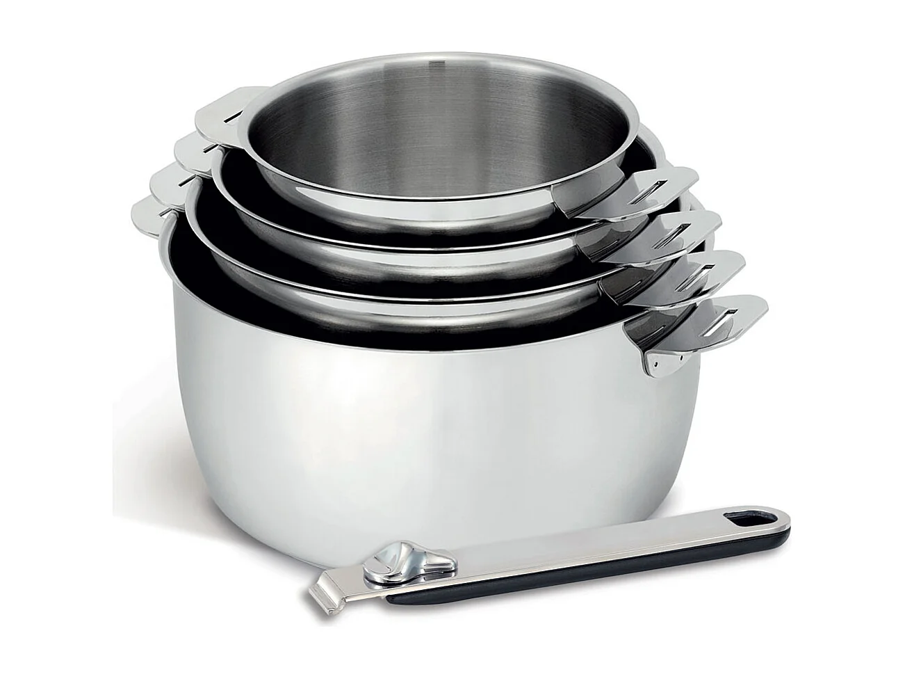 Beka Série de 4 casseroles inox 14/16/18/20cm - 12566964
