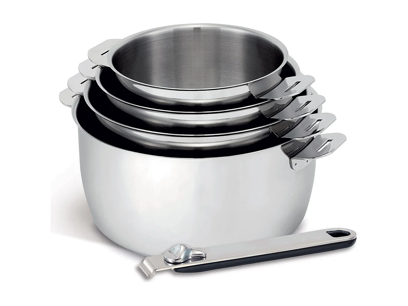 Beka Série de 4 casseroles inox 14/16/18/20cm - 12566964