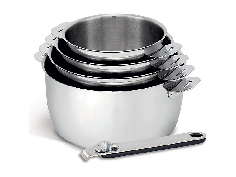 Beka Série de 4 casseroles inox 14/16/18/20cm - 12566964