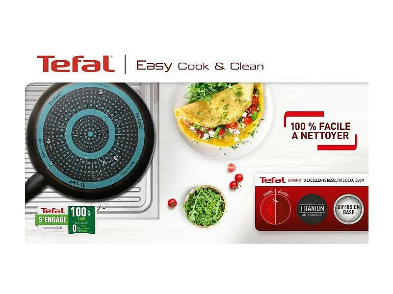 Tefal Casserole inox 14cm marron - B5542702