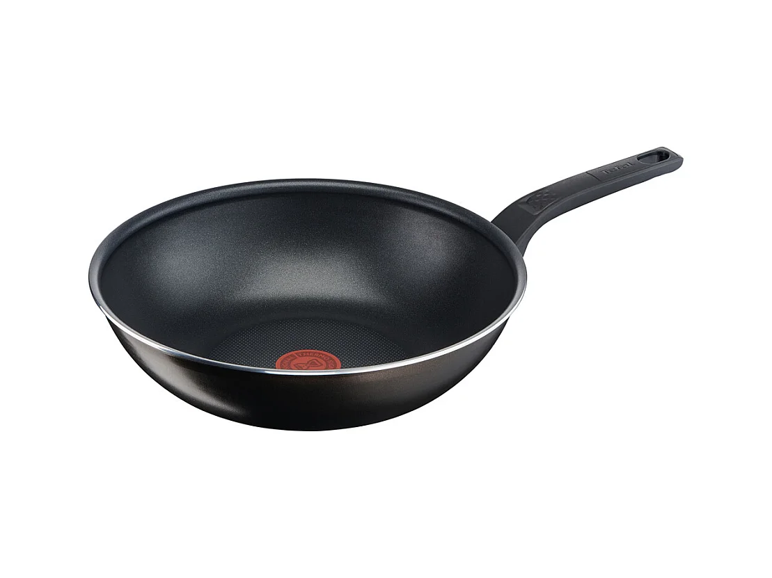 Tefal Poêle wok aluminium 28cm noir - b5541902