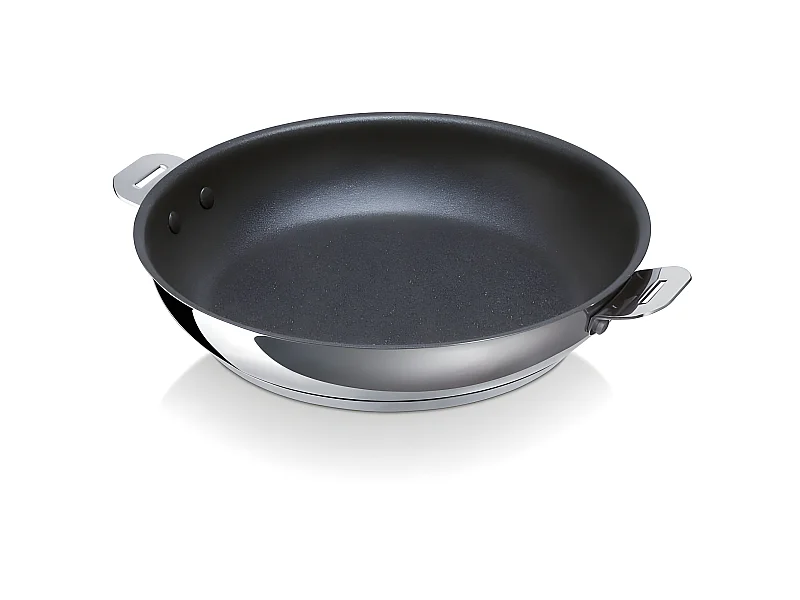 Corps de poêle Evolution 28 cm en inox antiahésif