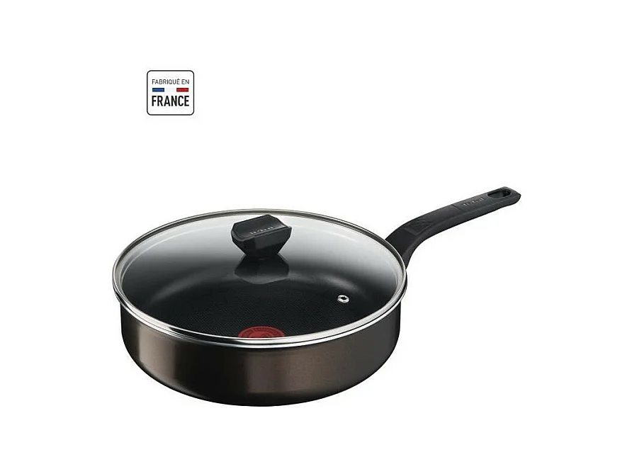 Tefal Sauteuse anti-adhésive 24cm + couvercle - b5543202