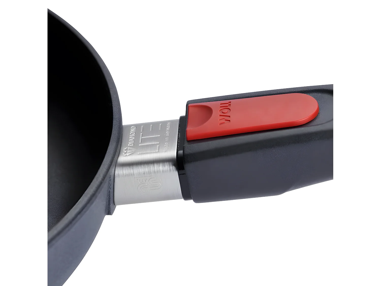 Poêle en fonte 32 cm avec manche amovible Diamond lite