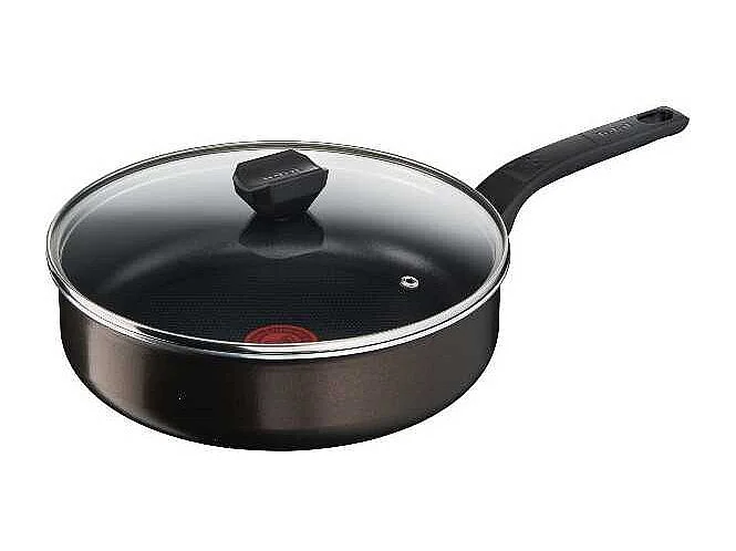 Tefal Sauteuse anti-adhésive 26cm avec couvercle - b5543302