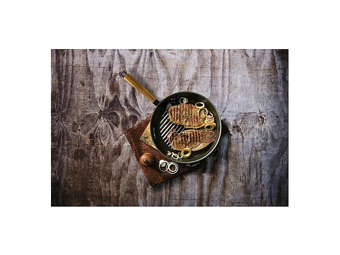 NOMAD POELE GRILL 28CM ACIER CARBONE BEKA - 13978284