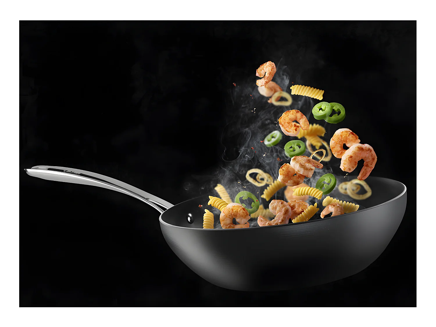 Poêle wok Tefal Unlimited Premium 28 cm