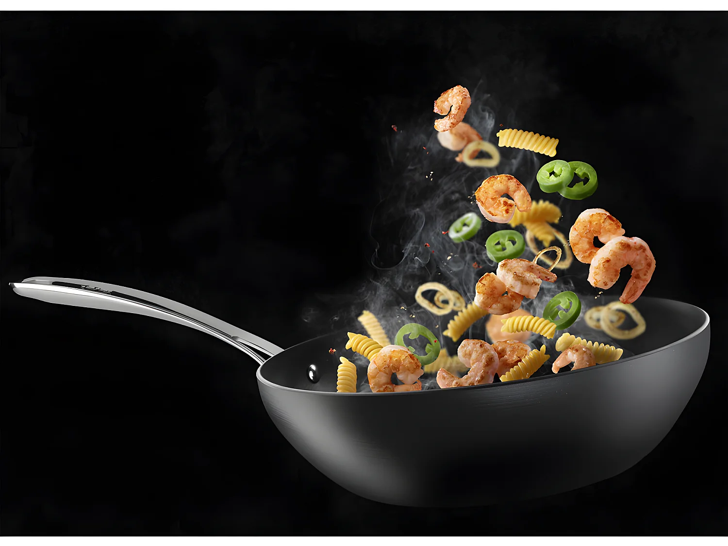 Poêle wok Tefal Unlimited Premium 28 cm